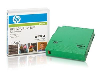 Picture of HP LTO4 Ultrium 1.6TB RW Data Tape (C7974A)