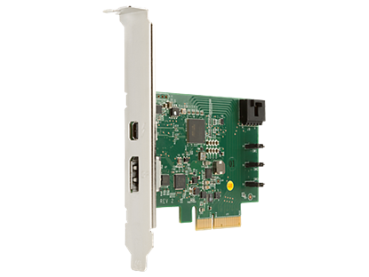 Picture of HP Thunderbolt-2 PCIe 1-port I/O Card (F3F43AA)