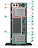 Hình ảnh HPE ProLiant ML350 G10 SFF Silver 4110