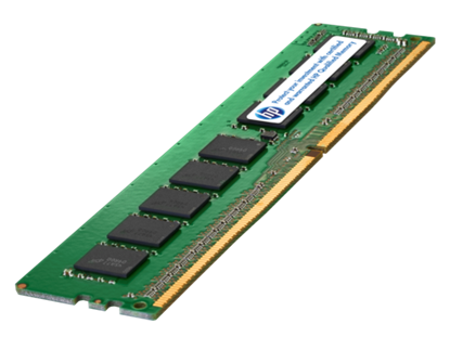 Picture of HPE 16GB (1x16GB) Dual Rank x8 DDR4-2666 CAS-19-19-19 Unbuffered Standard Memory Kit (879507-B21)